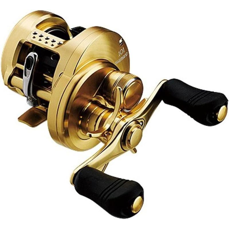 CALCUTTA CONQUEST 101 ゴールド Carretilha Pesca Shimano Calcutta Conquest 101 Recolhimento 6.8:1